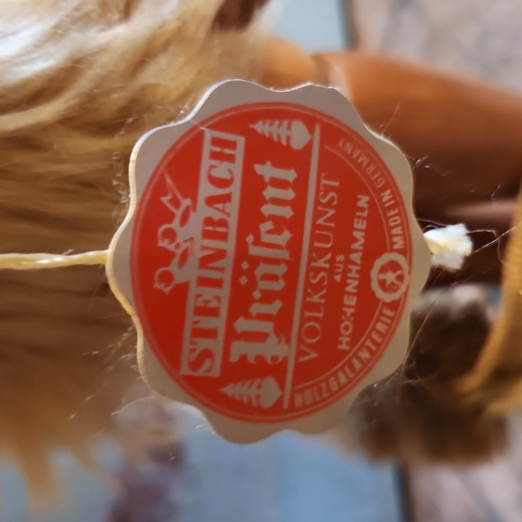 Vintage Steinbach German Handmade Wooden Lion Jungle King Nutcracker IOB Tag - Picture 5 of 8